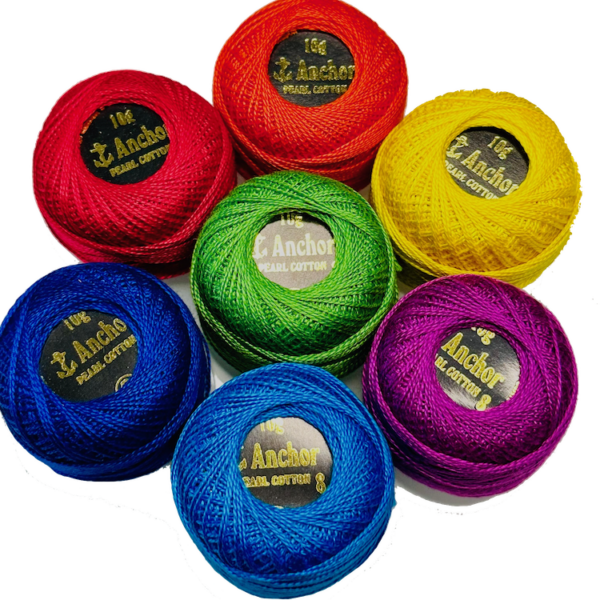 Anchor Pearl No. 8 Cotton 10g Ball