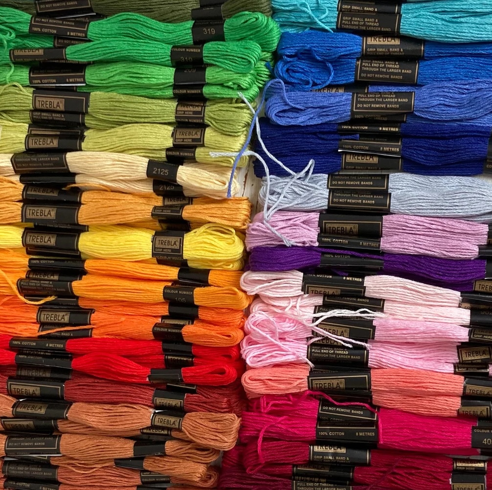 Trebla Embroidery Threads